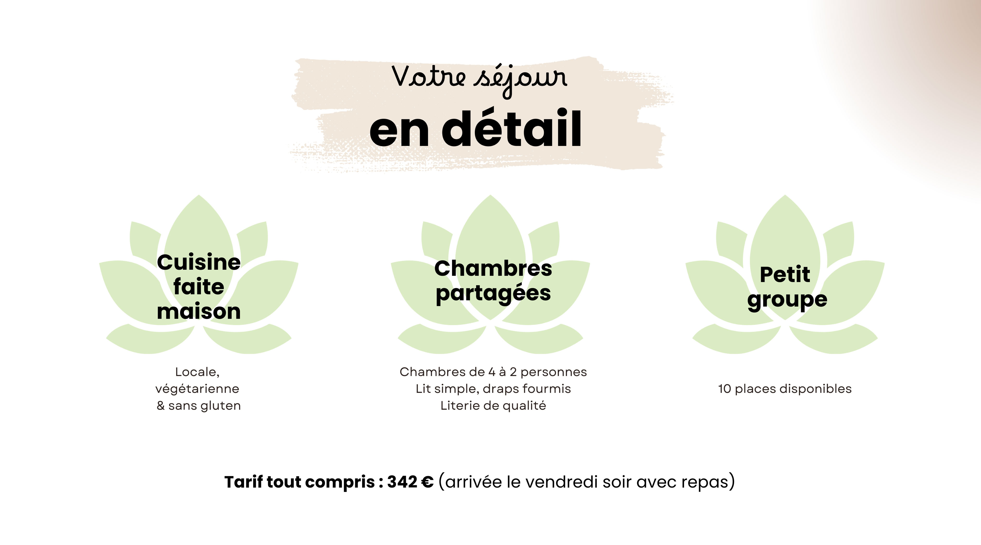 Votre séjour yoga et pilates