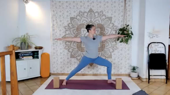 cours de yoga à la demande - se connecter au flot d'Amour naturel en soi 