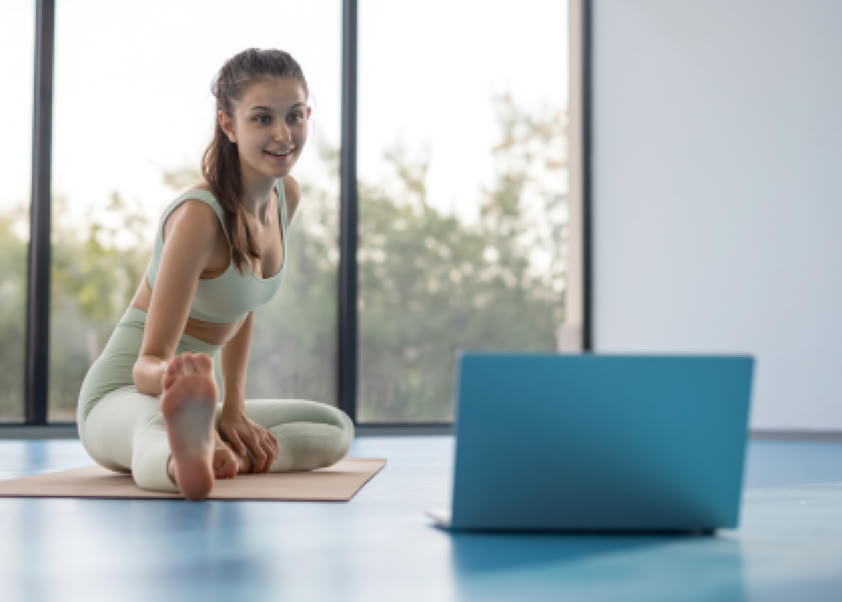 cours de yoga particulier en ligne